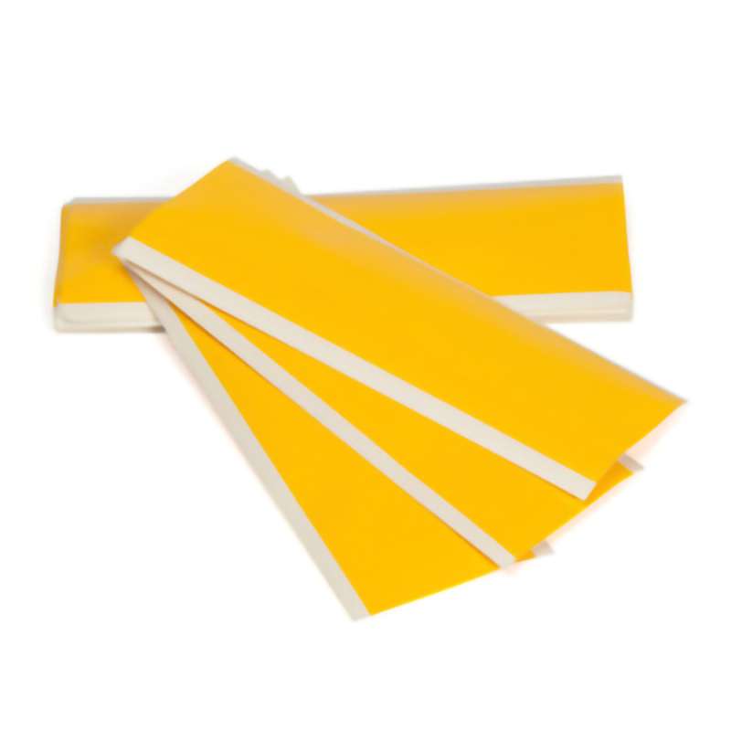 Inspection Arrows, Paper, 1/8"x3/16", 6.4 mil, Yellow, 5000/Env